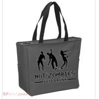 Not Zombies Just Drunk Tote Bag thumb 2