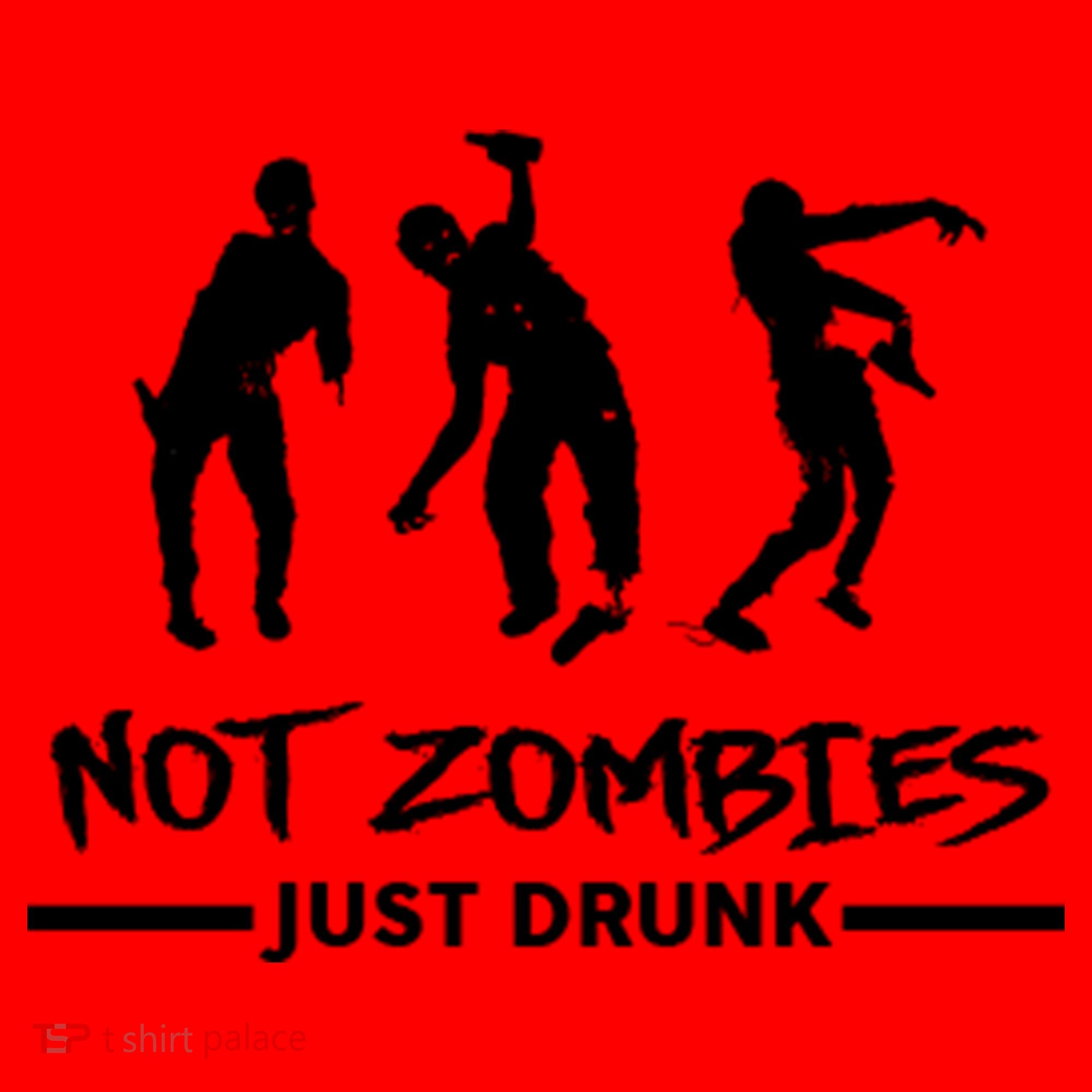 Not Zombies Just Drunk Santa Hat