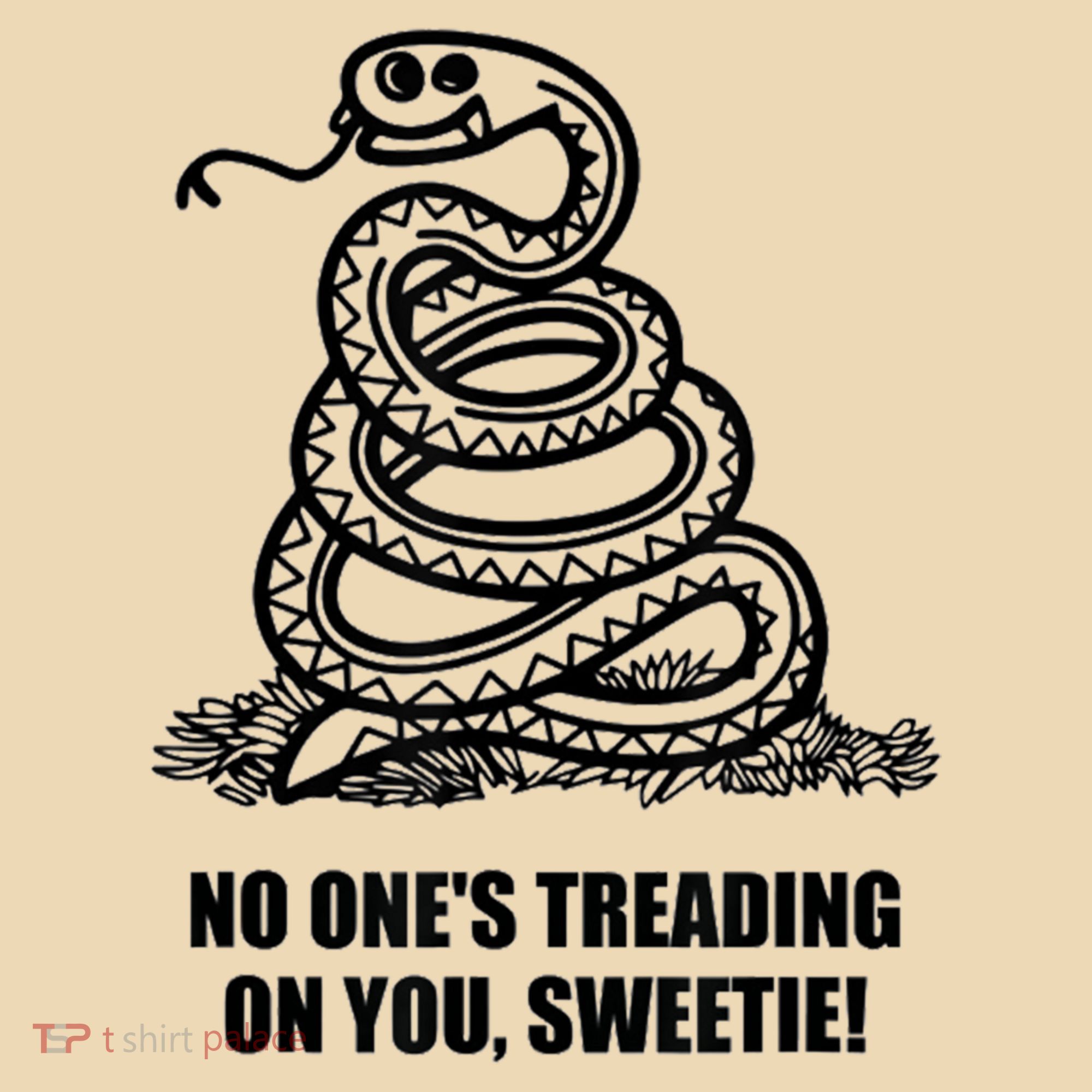 No One's Treading On You Sweetie Tote Bag