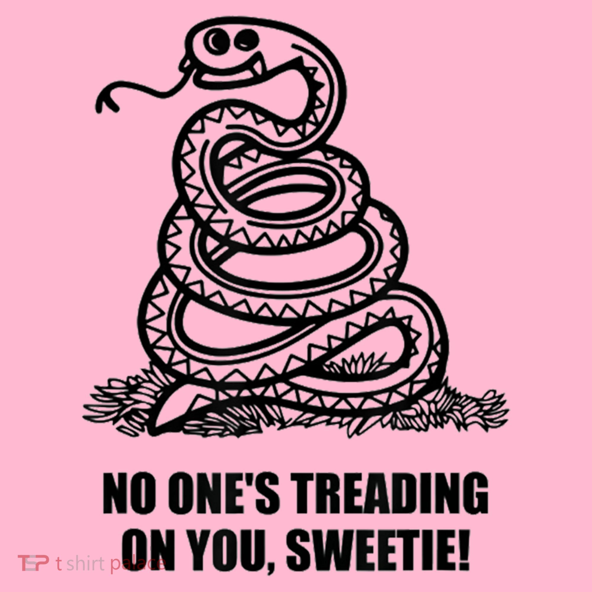 No One's Treading On You Sweetie Coaster