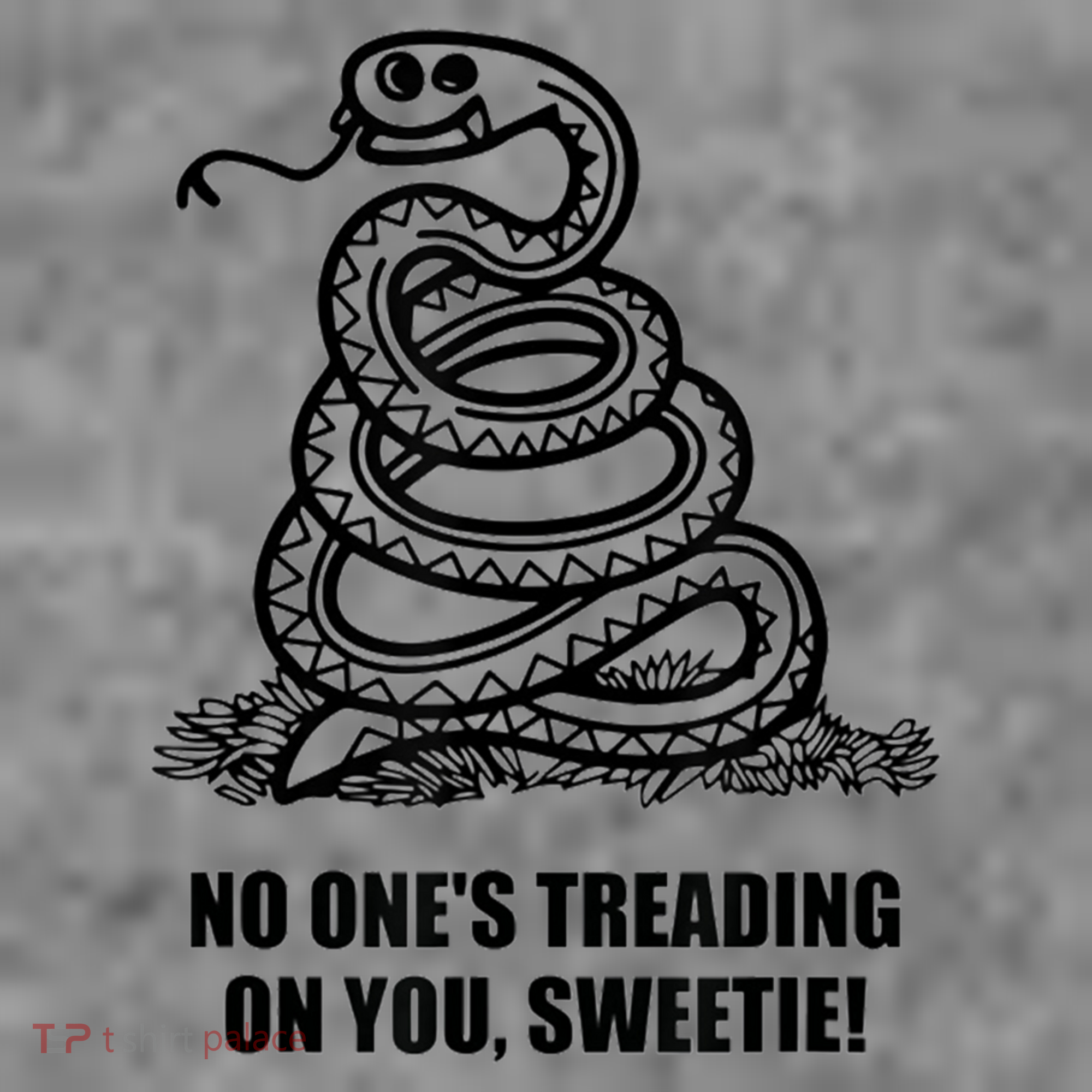 No One's Treading On You Sweetie Toddler Hoodie