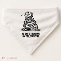 No One's Treading On You Sweetie USA-Made Doggie Bandana thumb 0