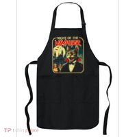 Night Of The Vampurr Funny Cat Halloween Apron thumb 0