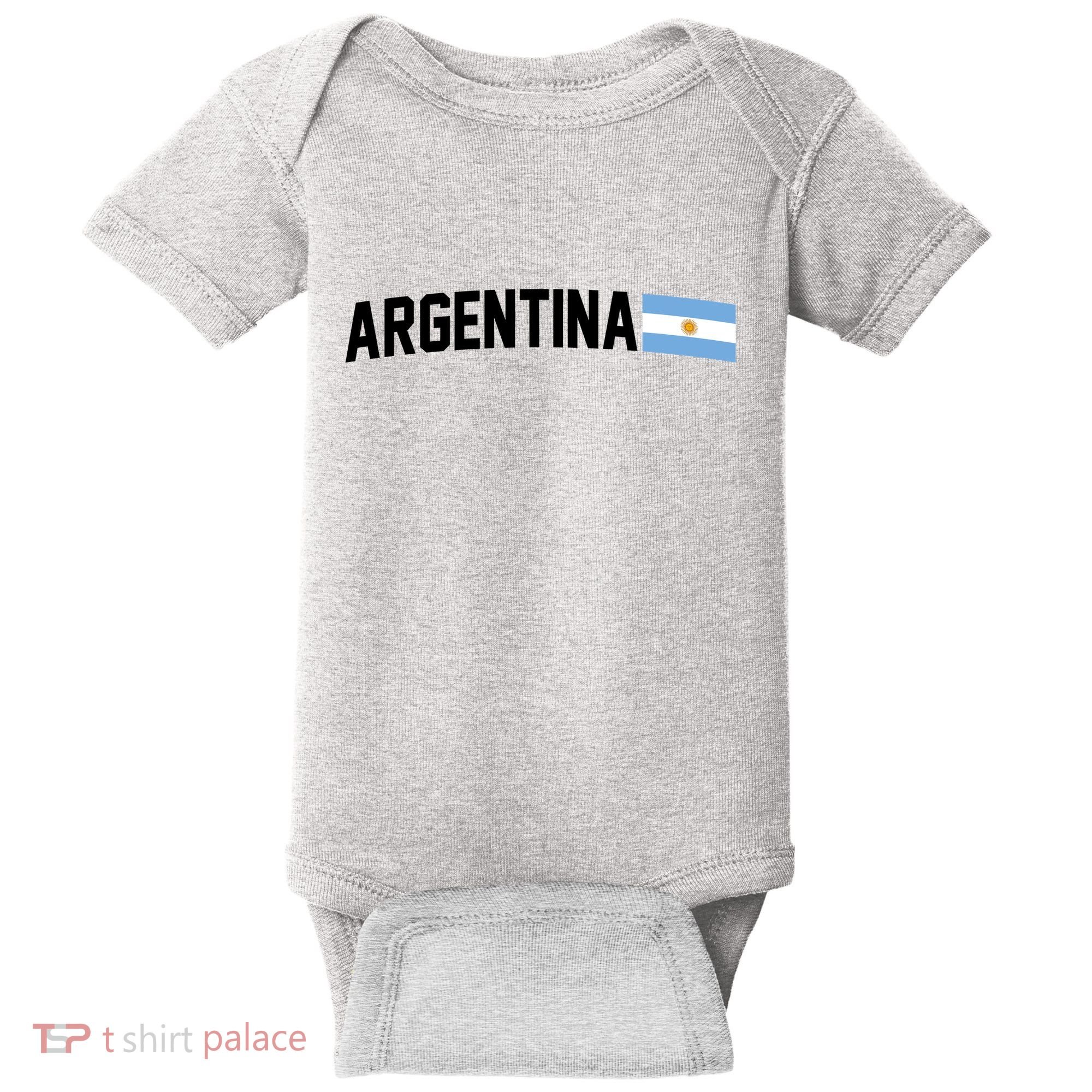 Nations Of The World Argentina Baby Bodysuit