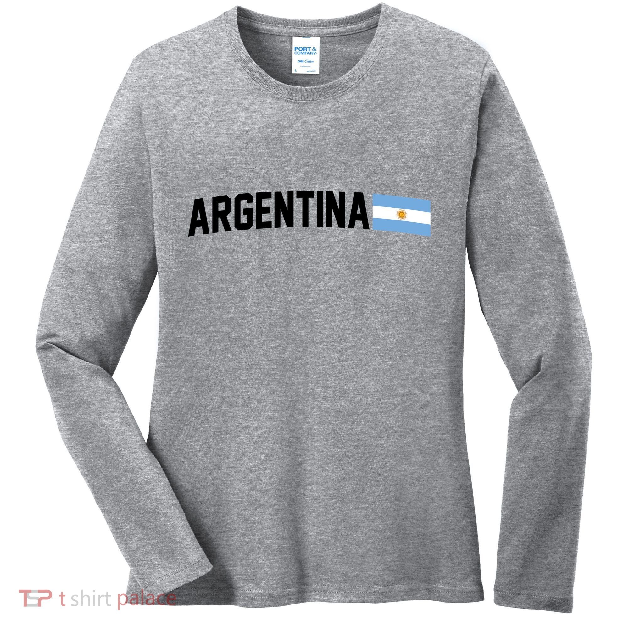 Nations Of The World Argentina Women's Long Sleeve Shirt