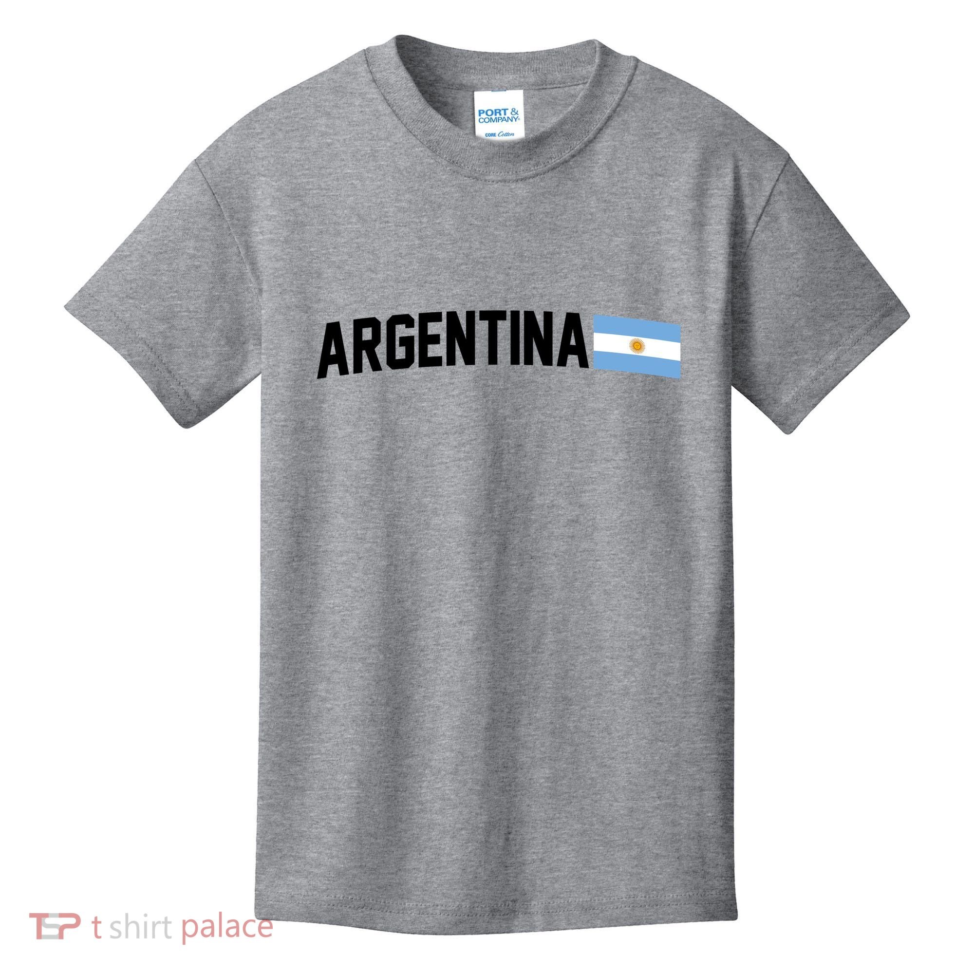 Nations Of The World Argentina Kids T-Shirt
