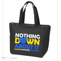 Nothing Down About It Down Syndrome Awareness Tote Bag thumb 3