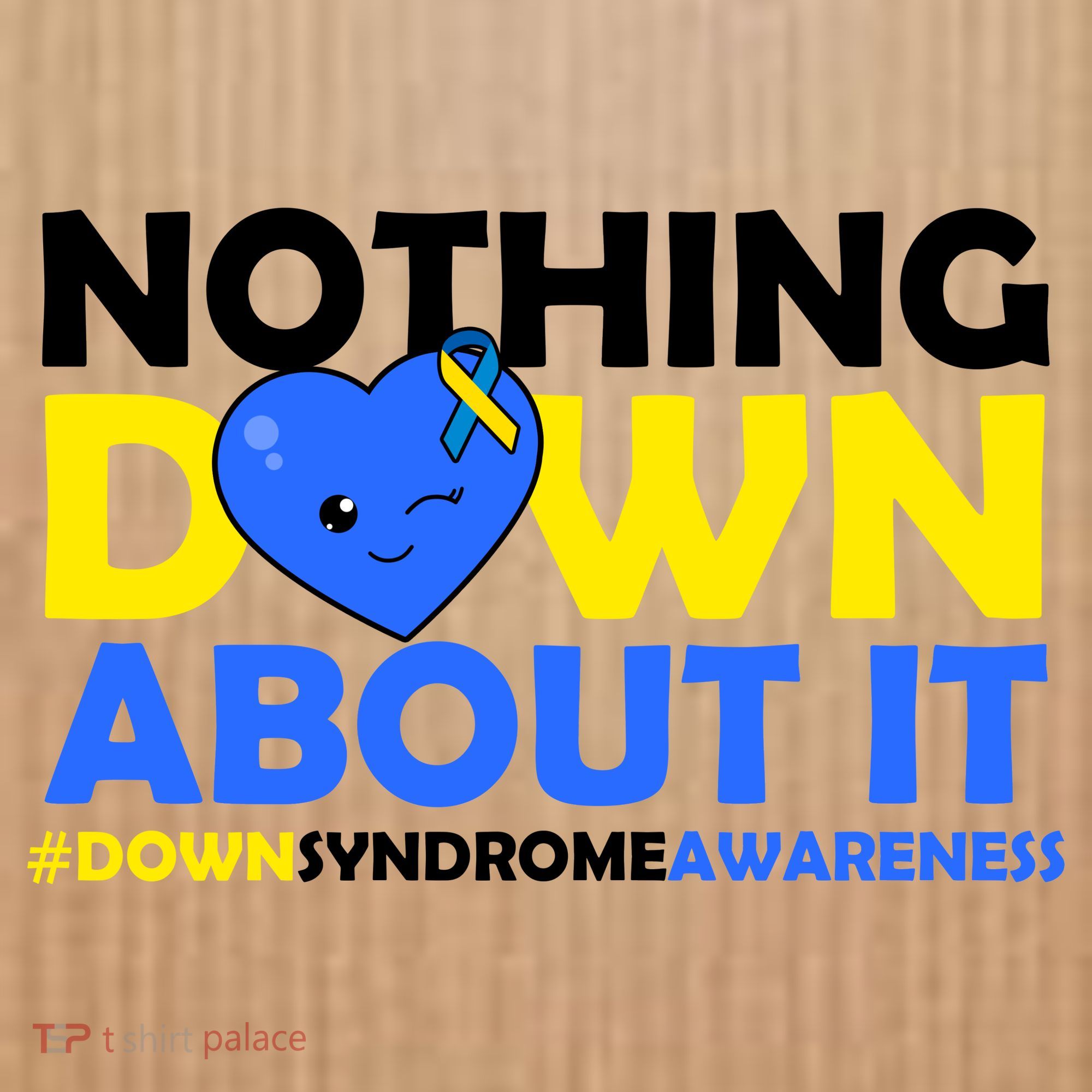 Nothing Down About It Down Syndrome Awareness Coaster