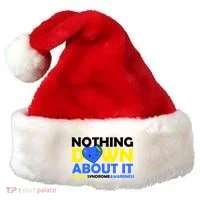Nothing Down About It Down Syndrome Awareness Santa Hat thumb 0
