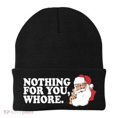 Nothing For You Whore X-Mas Naughty Santa Beanie