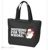 Nothing For You Whore X-Mas Naughty Santa Tote Bag thumb 3
