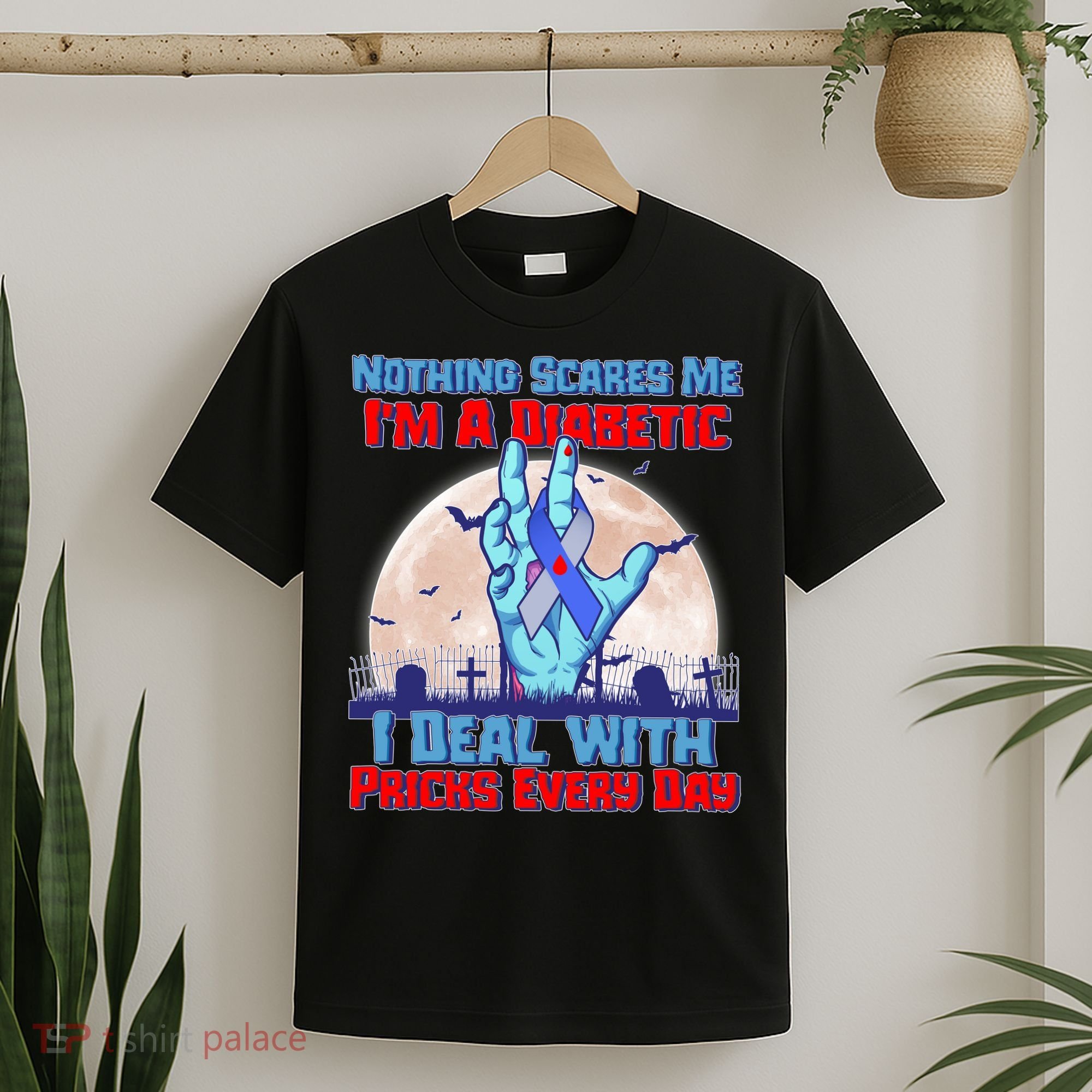 Nothing Scares Me I'm A Diabetic I Deal With Pricks Every Day T-Shirt