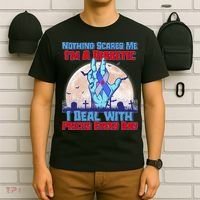 Nothing Scares Me I'm A Diabetic I Deal With Pricks Every Day T-Shirt thumb 6