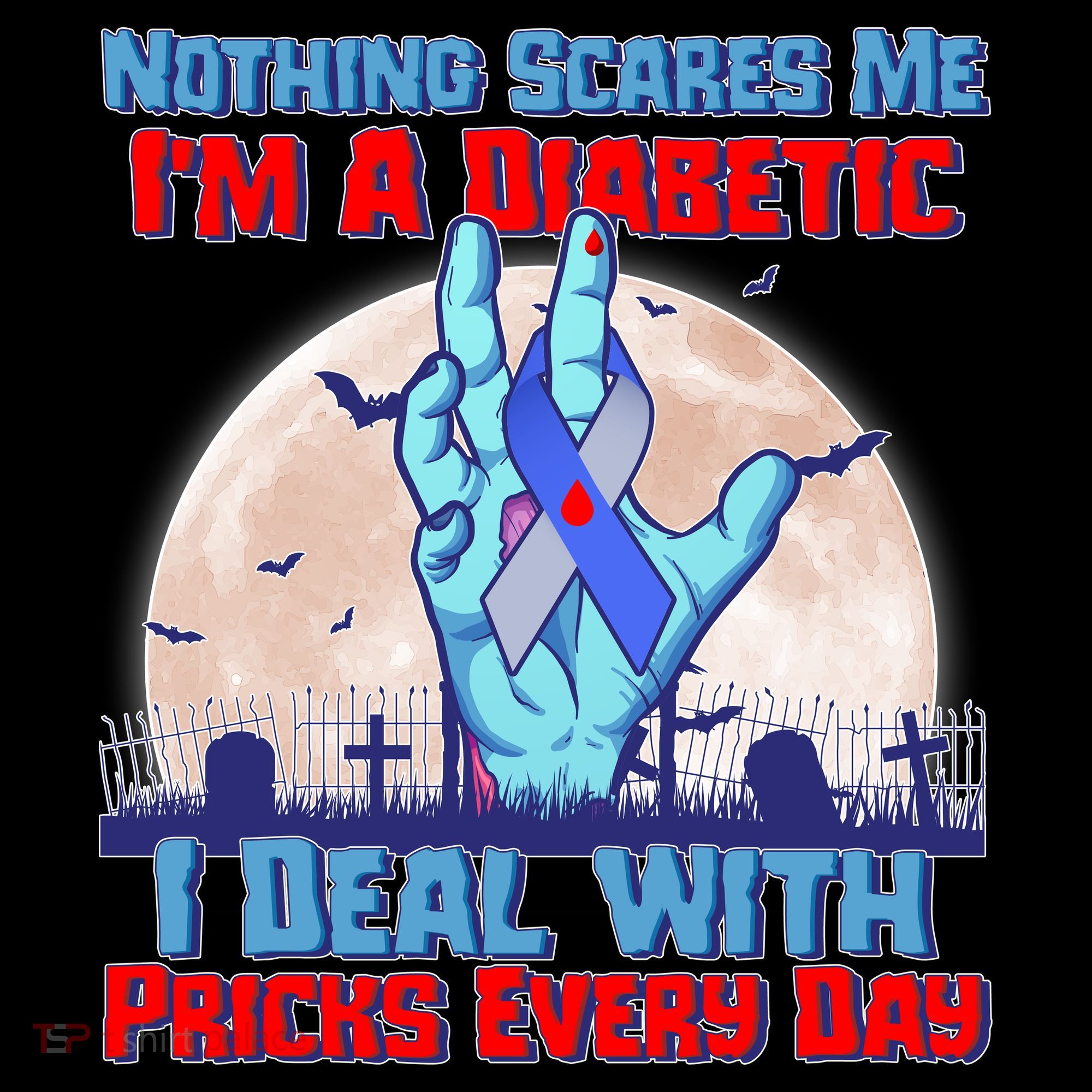 Nothing Scares Me I'm A Diabetic I Deal With Pricks Every Day Coffee Mug