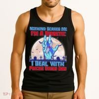 Nothing Scares Me I'm A Diabetic I Deal With Pricks Every Day Tank Top thumb 3