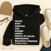 #NotMyPresident Not My President Quote Hoodie thumb 4
