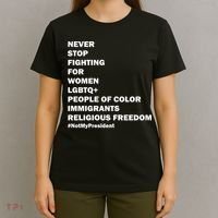 #NotMyPresident Not My President Quote T-Shirt thumb 4