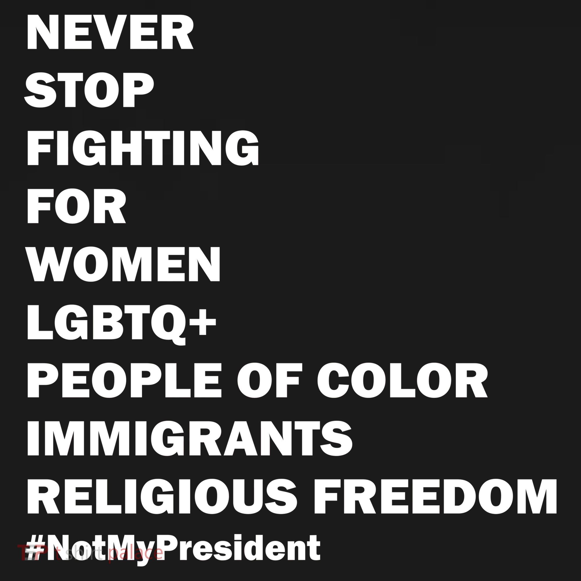 #NotMyPresident Not My President Quote Mousepad