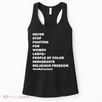 #NotMyPresident Not My President Quote Women's Tank Top thumb 0