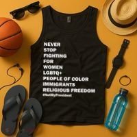 #NotMyPresident Not My President Quote Tank Top thumb 4