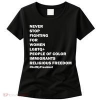 #NotMyPresident Not My President Quote Women's T-Shirt thumb 0