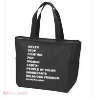 #NotMyPresident Not My President Quote Tote Bag thumb 3