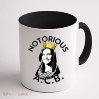 Notorious A.C.B. Amy Coney Barrett Supreme Court  Coffee Mug thumb 1