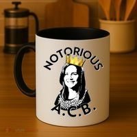 Notorious A.C.B. Amy Coney Barrett Supreme Court  Coffee Mug thumb 4
