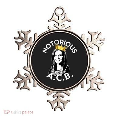 Notorious A.C.B. Amy Coney Barrett Supreme Court  Ornament