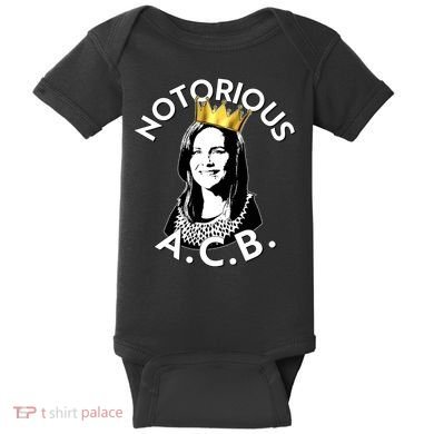 Notorious A.C.B. Amy Coney Barrett Supreme Court  Baby Bodysuit