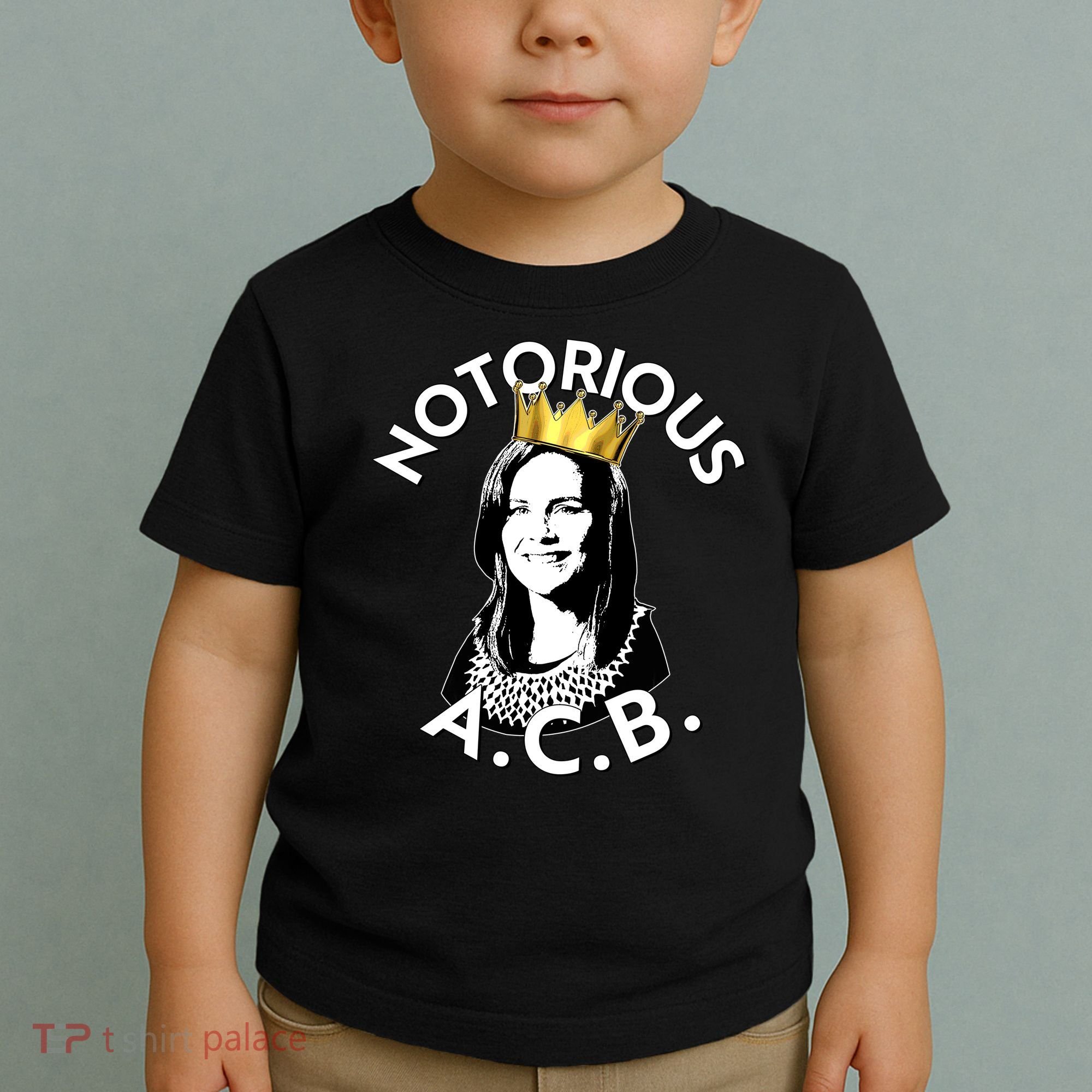 Notorious A.C.B. Amy Coney Barrett Supreme Court  Toddler T-Shirt