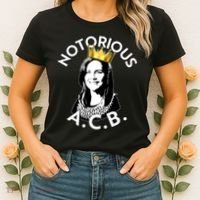 Notorious A.C.B. Amy Coney Barrett Supreme Court  Women's T-Shirt thumb 2