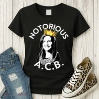 Notorious A.C.B. Amy Coney Barrett Supreme Court  Women's T-Shirt thumb 3