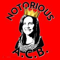 Notorious A.C.B. Amy Coney Barrett Supreme Court  Santa Hat thumb 1