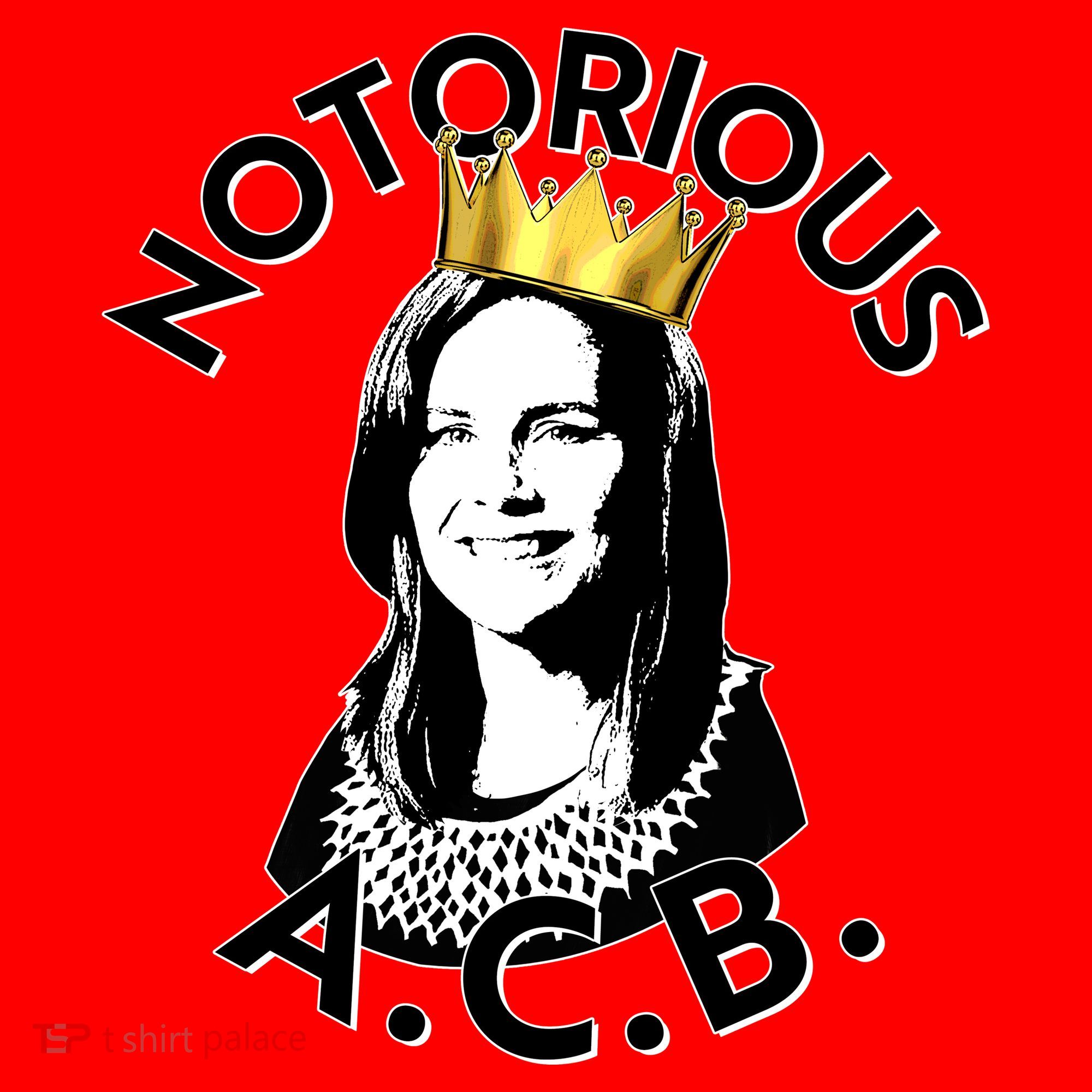 Notorious A.C.B. Amy Coney Barrett Supreme Court  Santa Hat