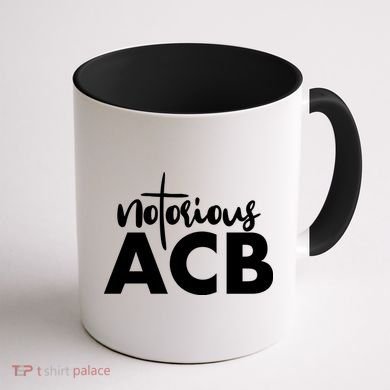 Notorious ACB Amy Coney Barrett Coffee Mug back