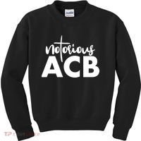 Notorious ACB Amy Coney Barrett Kids Sweatshirt thumb 0