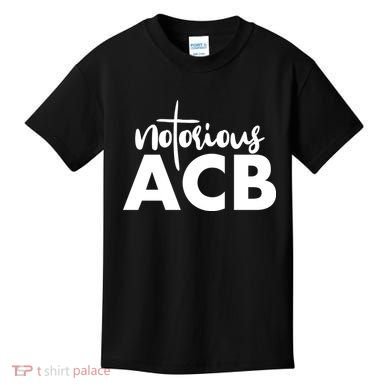 Notorious ACB Amy Coney Barrett Kids T-Shirt