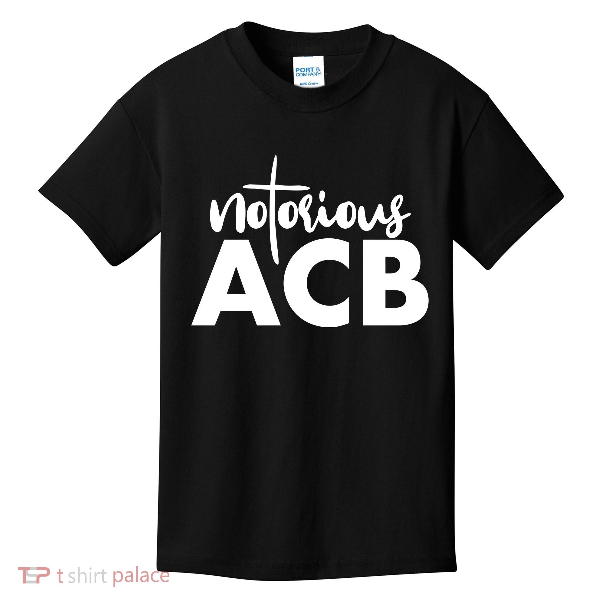 Notorious ACB Amy Coney Barrett Kids T-Shirt