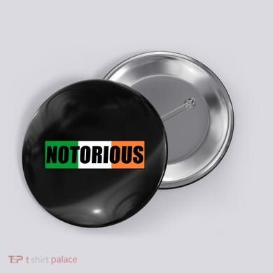 Notorious Box Logo RBG R.B.G. Button