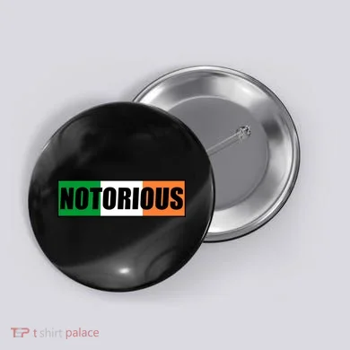 Notorious Box Logo RBG R.B.G. Button