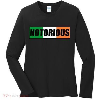 Notorious Box Logo RBG R.B.G. Women's Long Sleeve Shirt