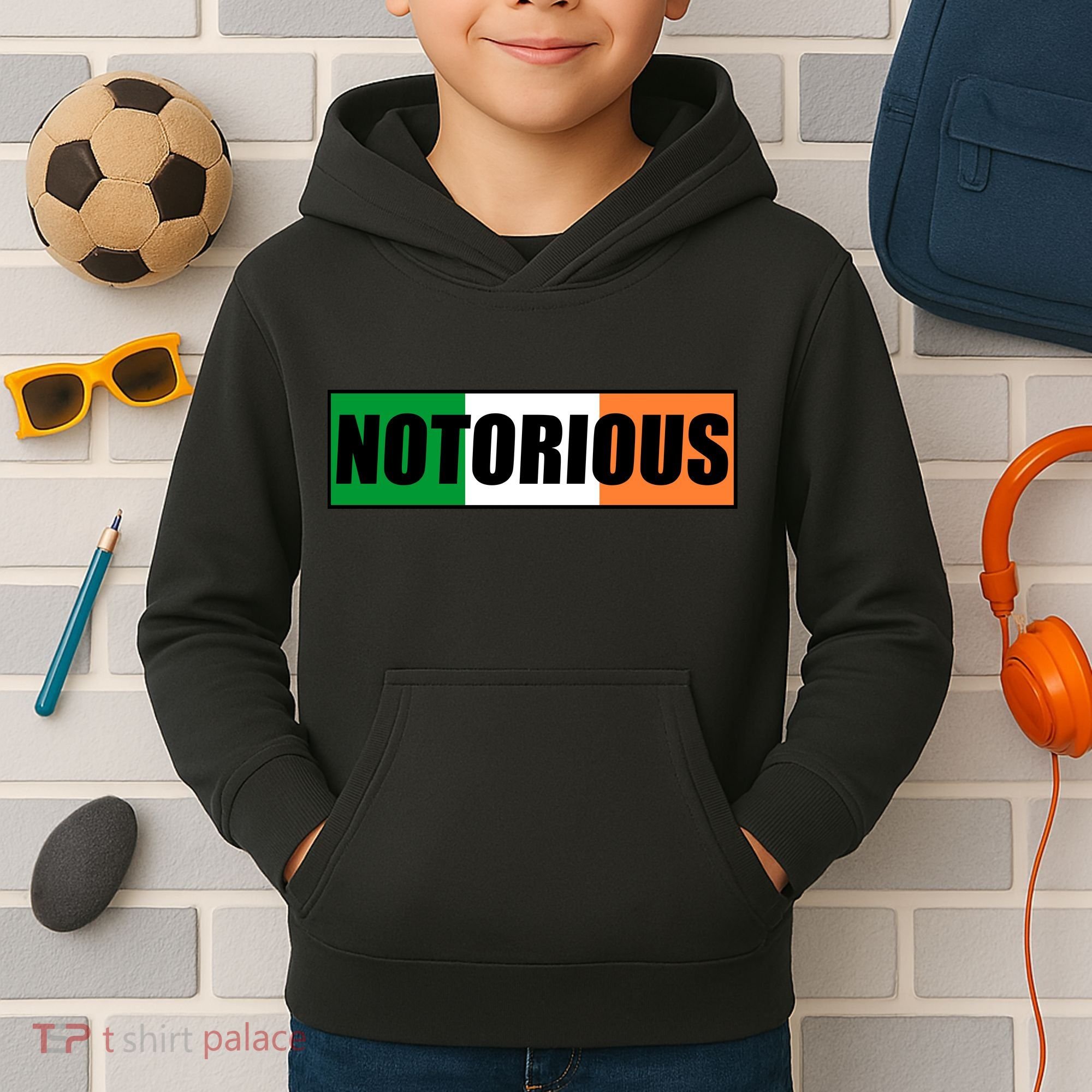 Notorious Box Logo RBG R.B.G. Kids Hoodie