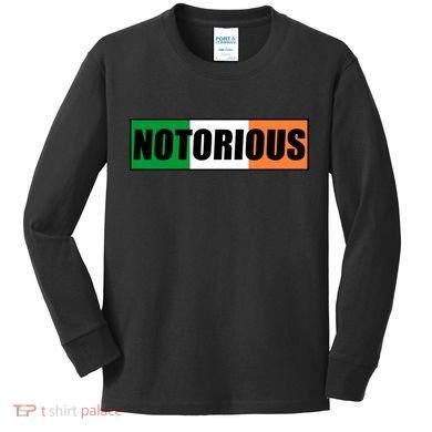 Notorious Box Logo RBG R.B.G. Kids Long Sleeve Shirt