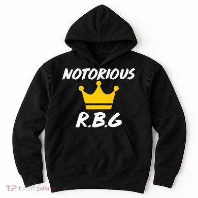 Notorious R.B.G. Crown Ruther Bader Ginsburg Hoodie