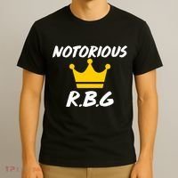 Notorious R.B.G. Crown Ruther Bader Ginsburg T-Shirt thumb 3