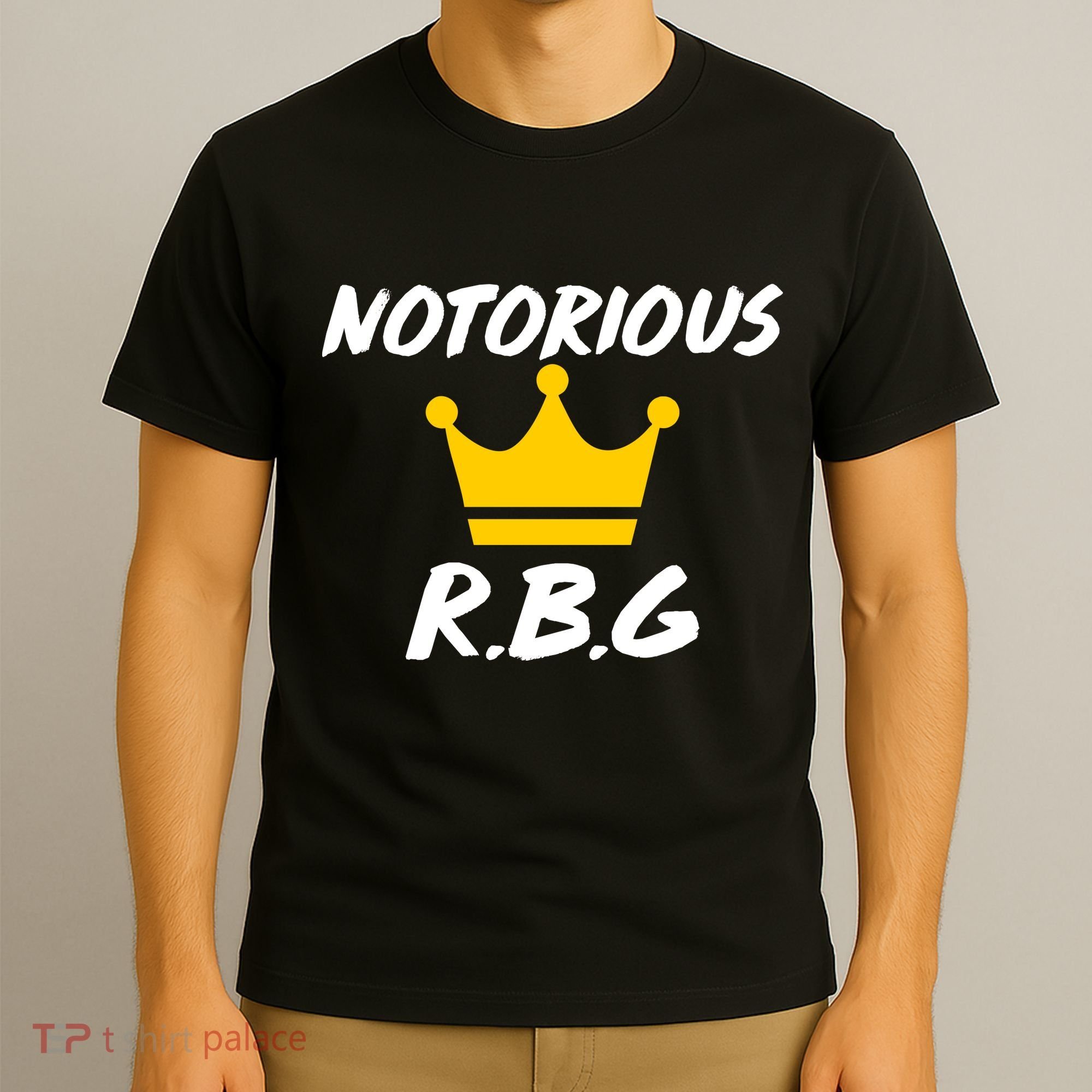 Notorious R.B.G. Crown Ruther Bader Ginsburg T-Shirt