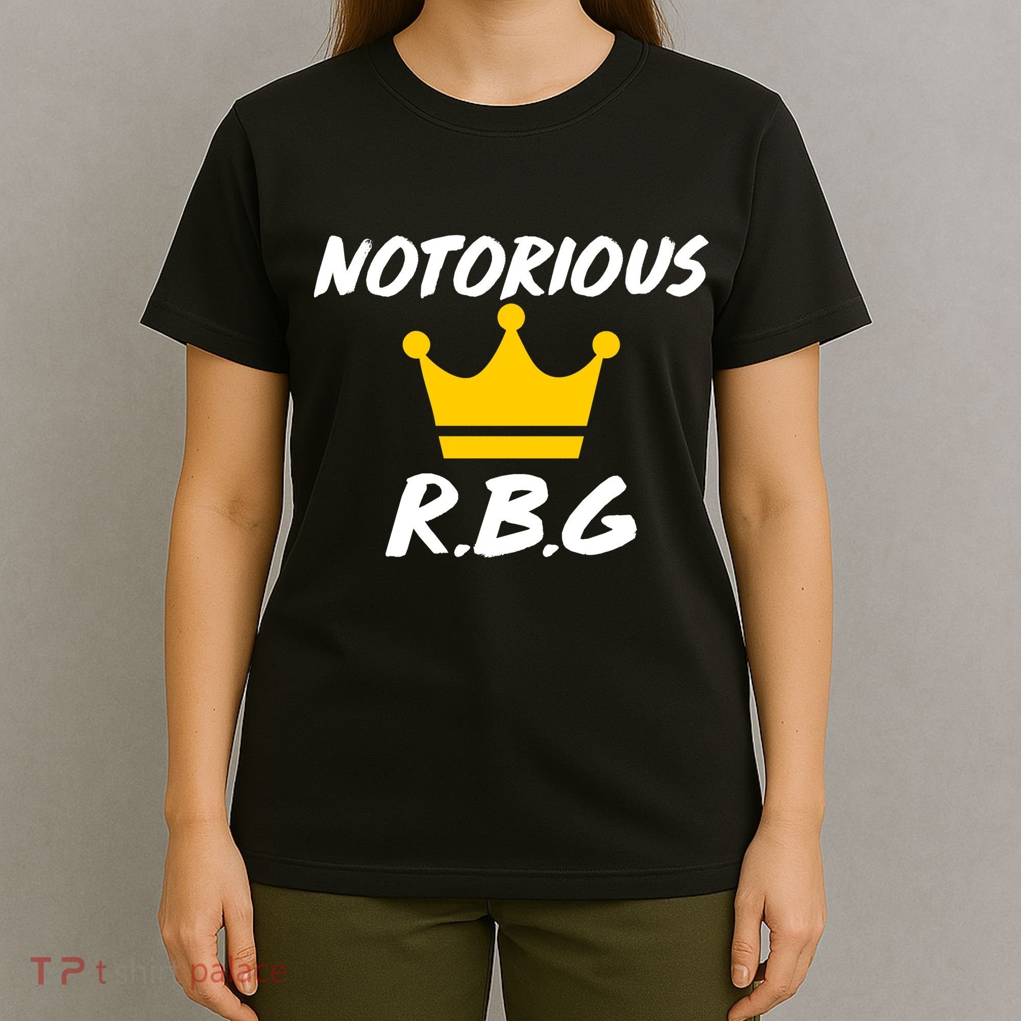 Notorious R.B.G. Crown Ruther Bader Ginsburg T-Shirt