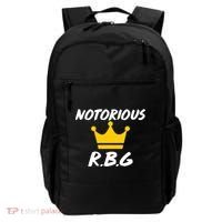 Notorious R.B.G. Crown Ruther Bader Ginsburg Backpack thumb 0