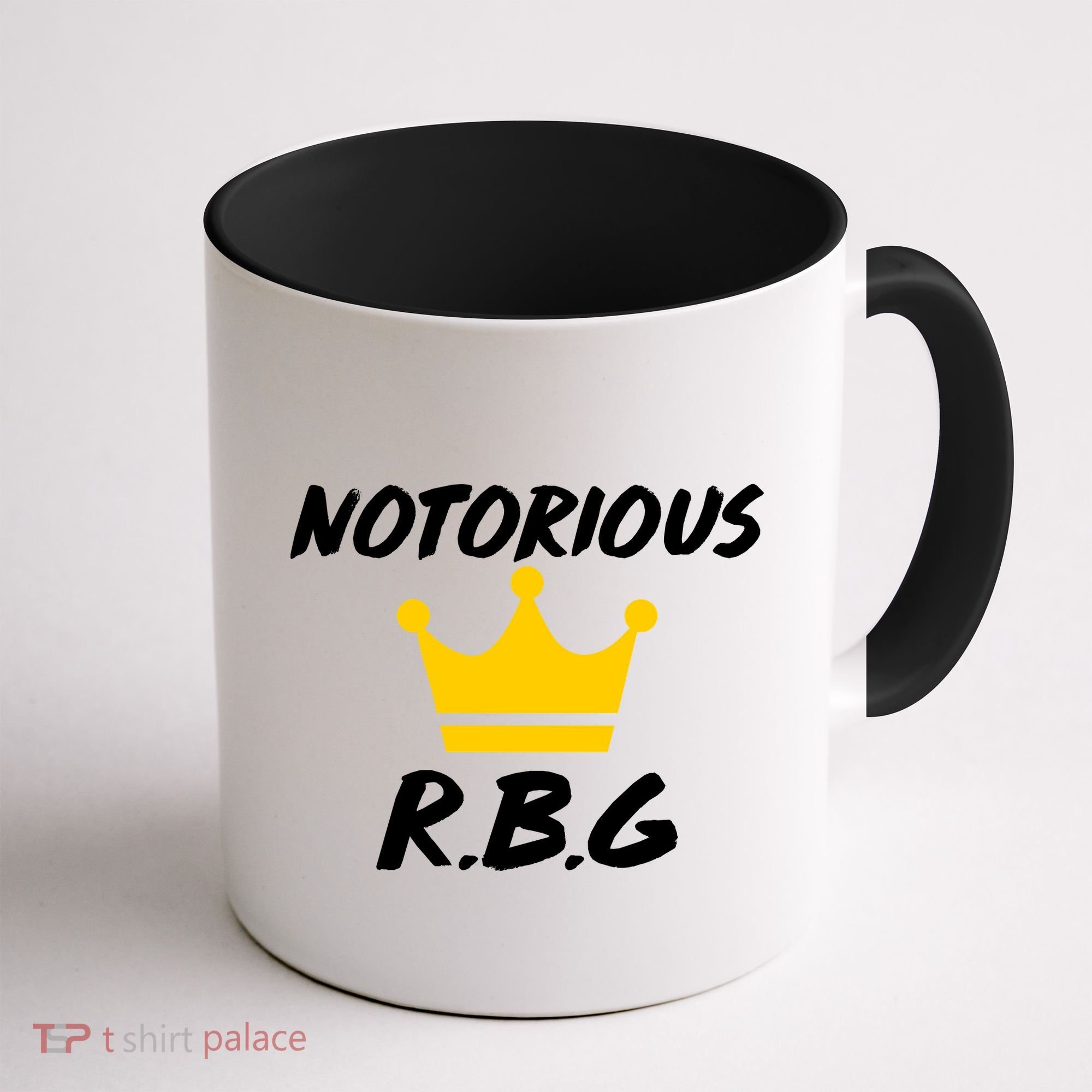 Notorious R.B.G. Crown Ruther Bader Ginsburg Coffee Mug